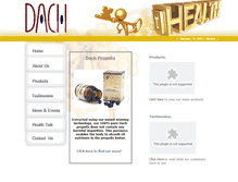 Tablet Screenshot of dachglobal.com